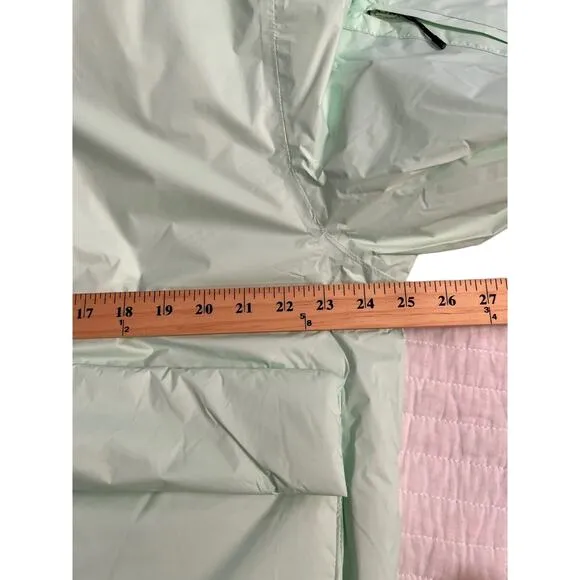 RAINS Fuse Bomber Jacket in Mineral color Size L Women's NWT