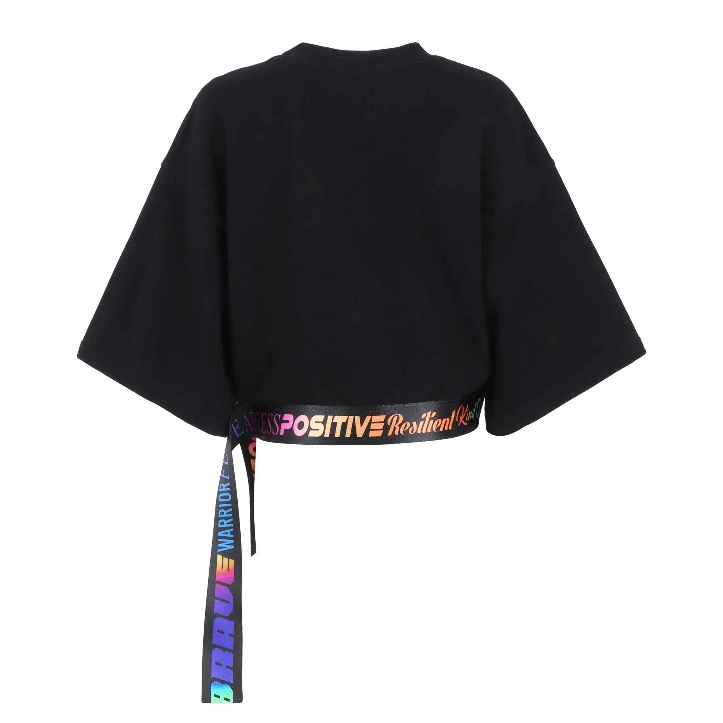 Resilient Women's Crop Top in Black