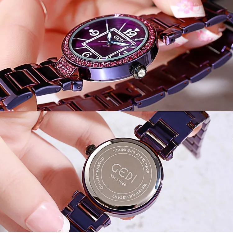 Retro Stainless Steel Strap Women's Watch