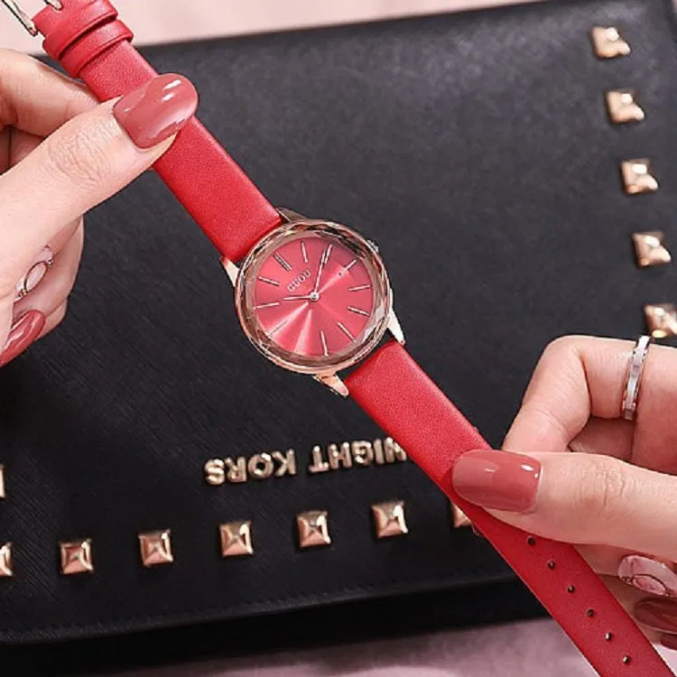 Rhombus Rose Gold Frame Women's Watch