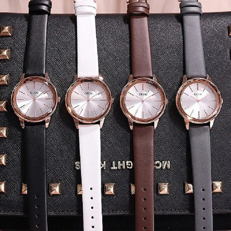 Rhombus Rose Gold Frame Women's Watch