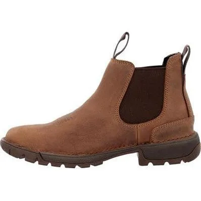 Rocky Women's Legacy 32 4" Square Toe Western Boot -Coffee- RKW0410