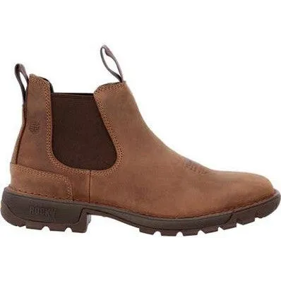 Rocky Women's Legacy 32 4" Square Toe Western Boot -Coffee- RKW0410
