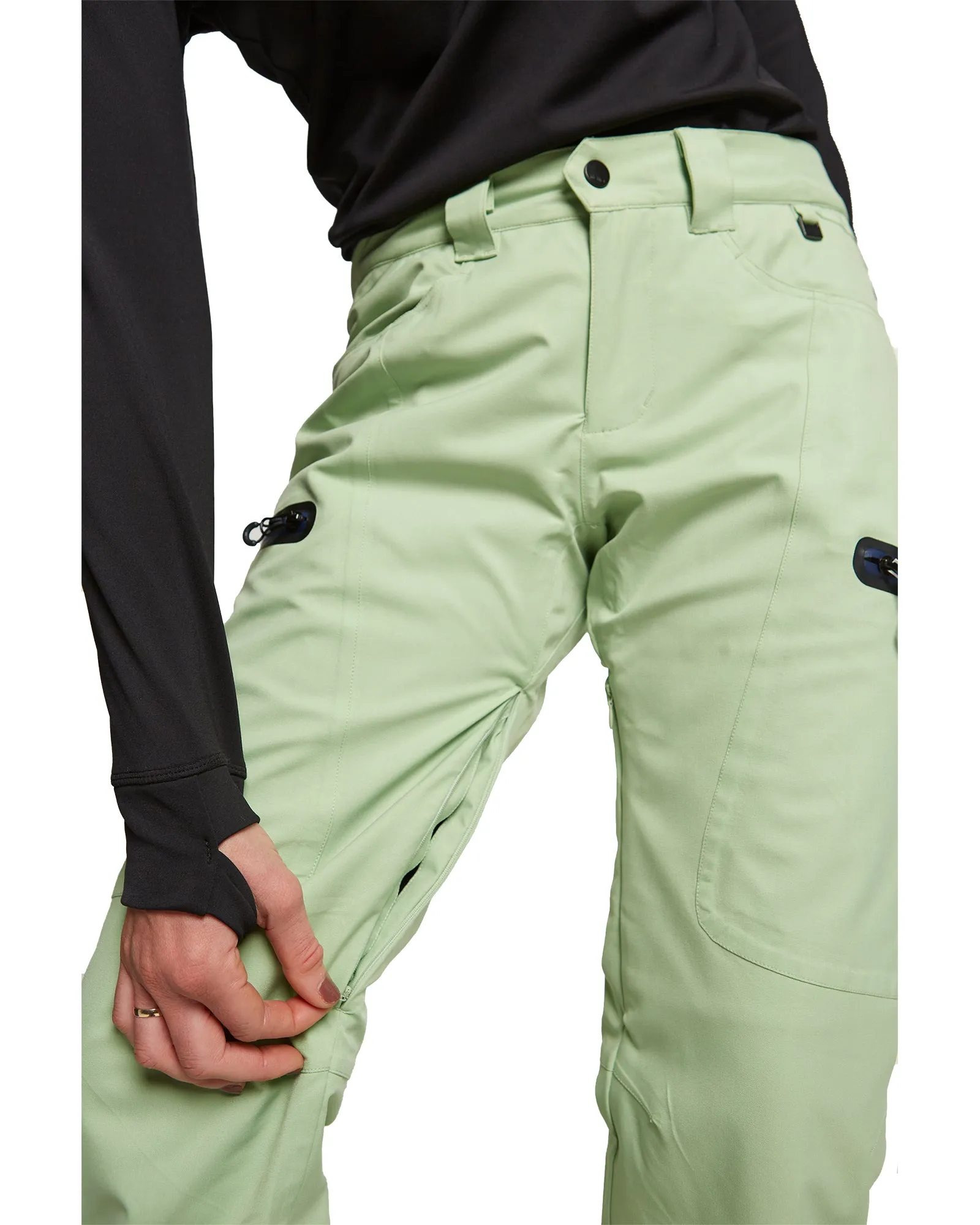 Rojo Snow Culure Pants Womens Quiet Green