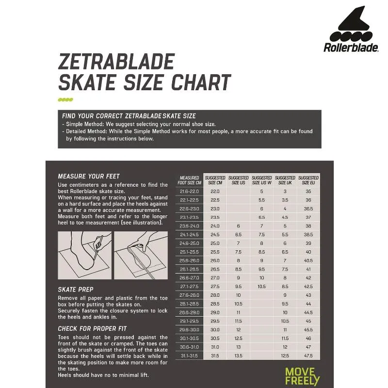 Rollerblade Zetrablade Inline Skates - Women's