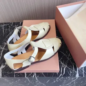 Romania Luxe™ | Women's Leather Sandals | Genuine Leather, Adjustable Straps & Cushioned Footbed