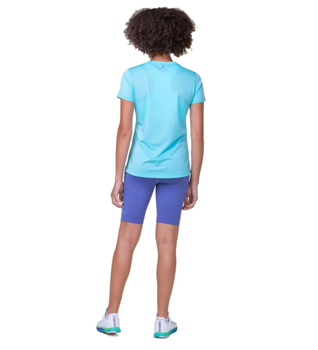 Ronhill Tech Stretch Short (Womens) - DkPeriwinkle/Aquamint
