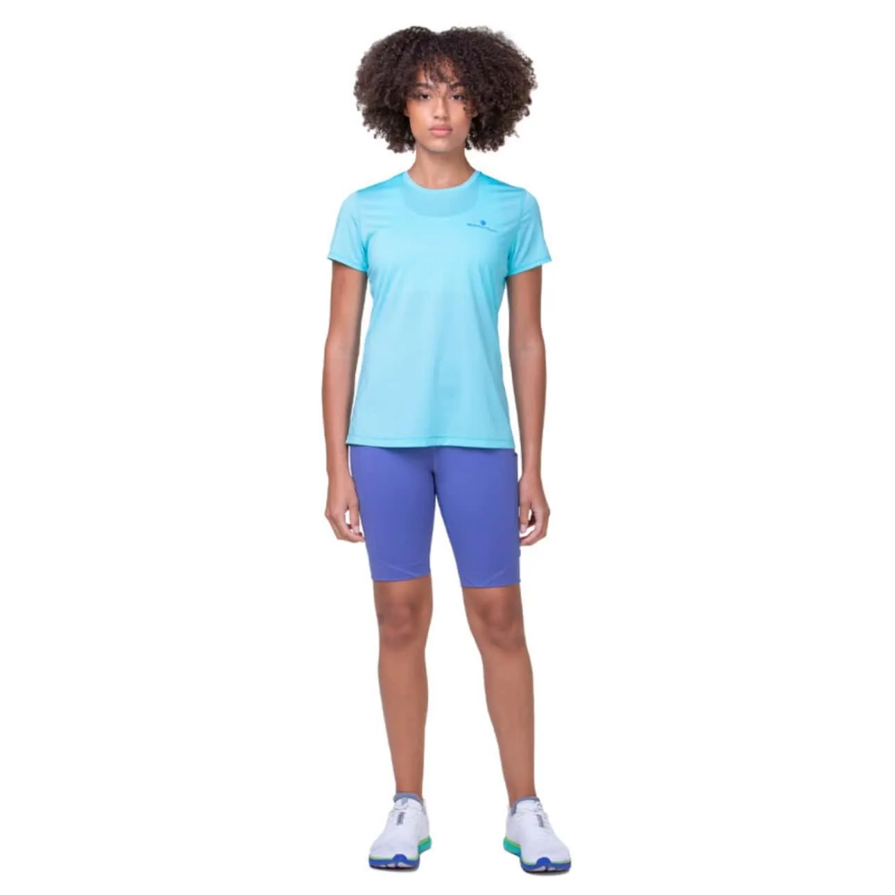 Ronhill Tech Stretch Short (Womens) - DkPeriwinkle/Aquamint