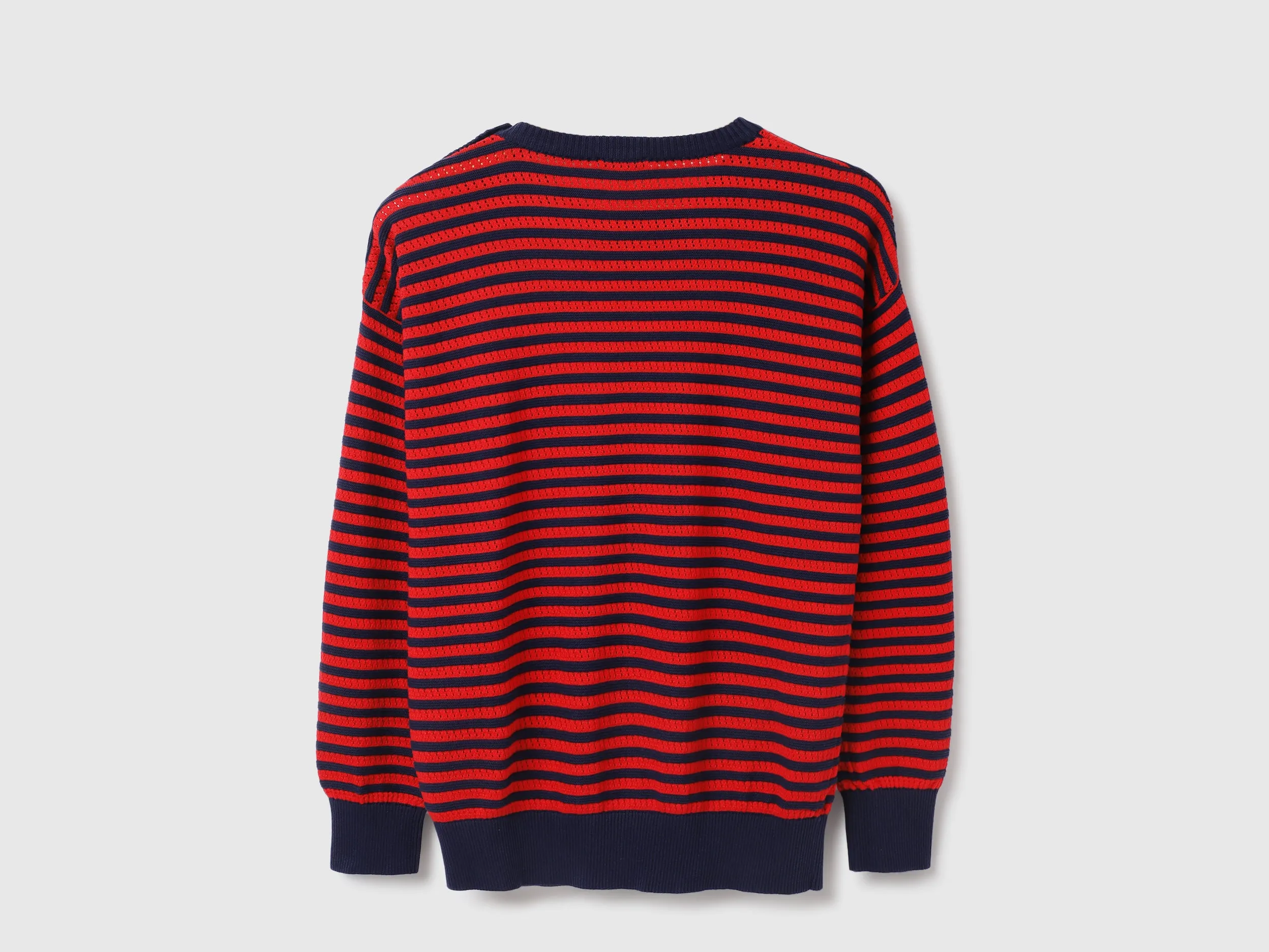 Round Neck Striped Top