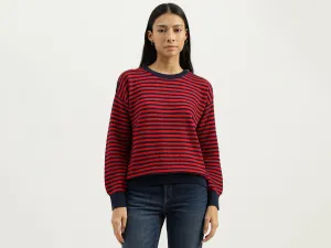 Round Neck Striped Top