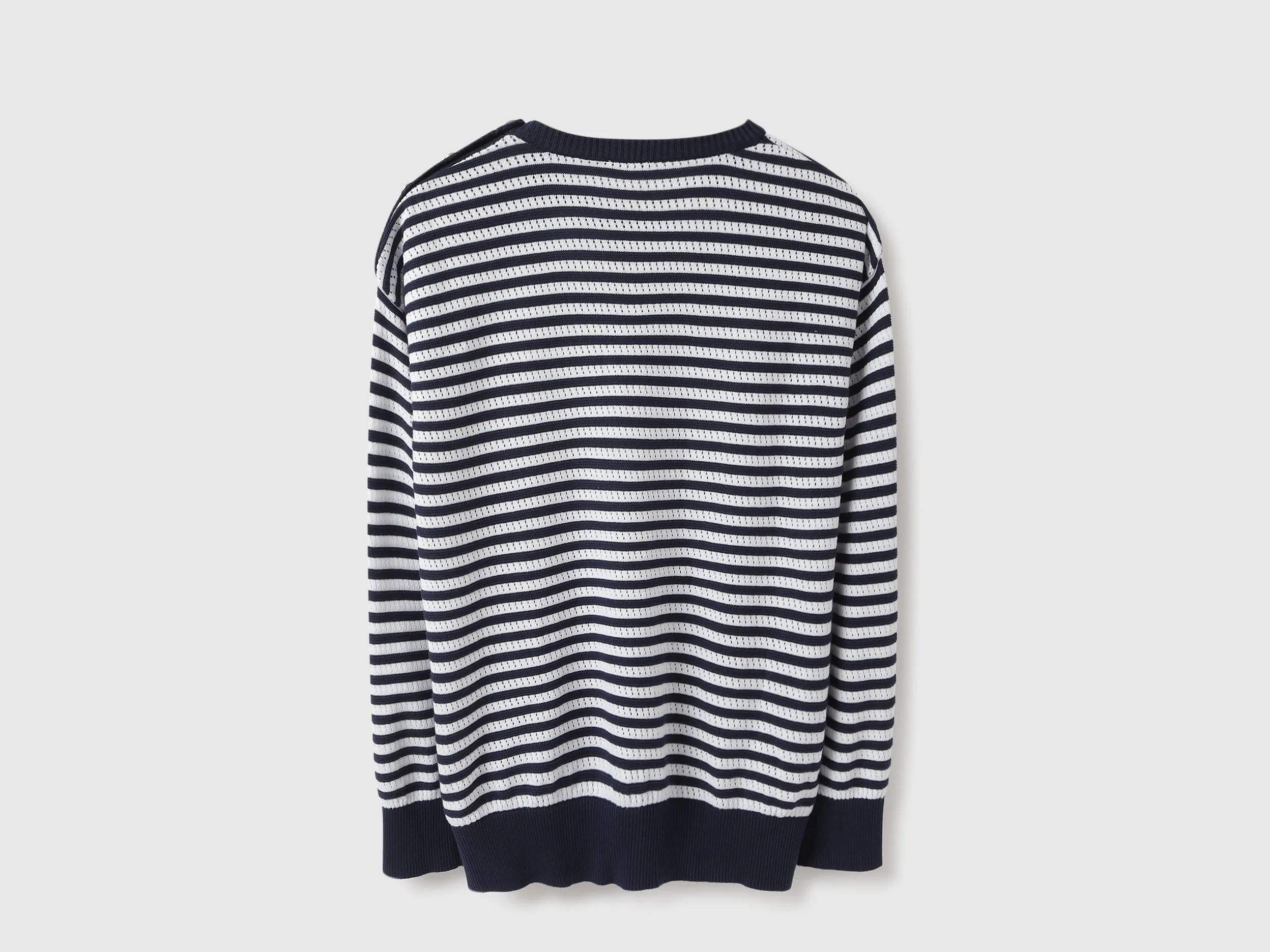 Round Neck Striped Top