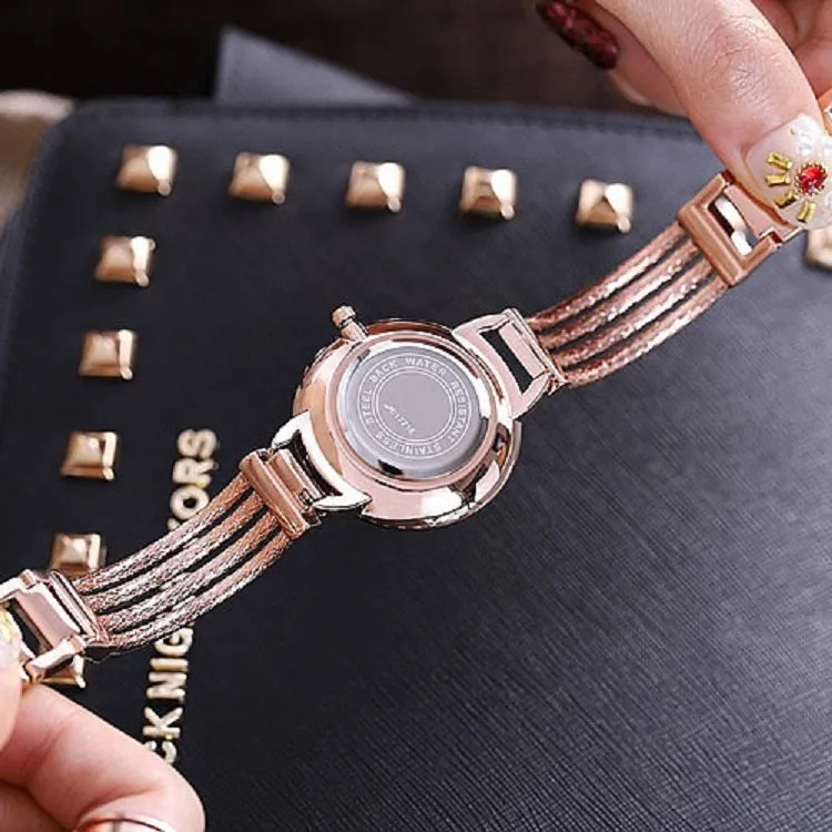 Round Pattern Bracelet Women's watch