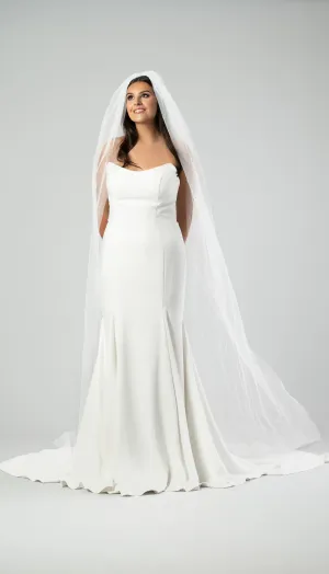 Roycebridal Kennedy Blue Shelly Sparkle Tulle Veil