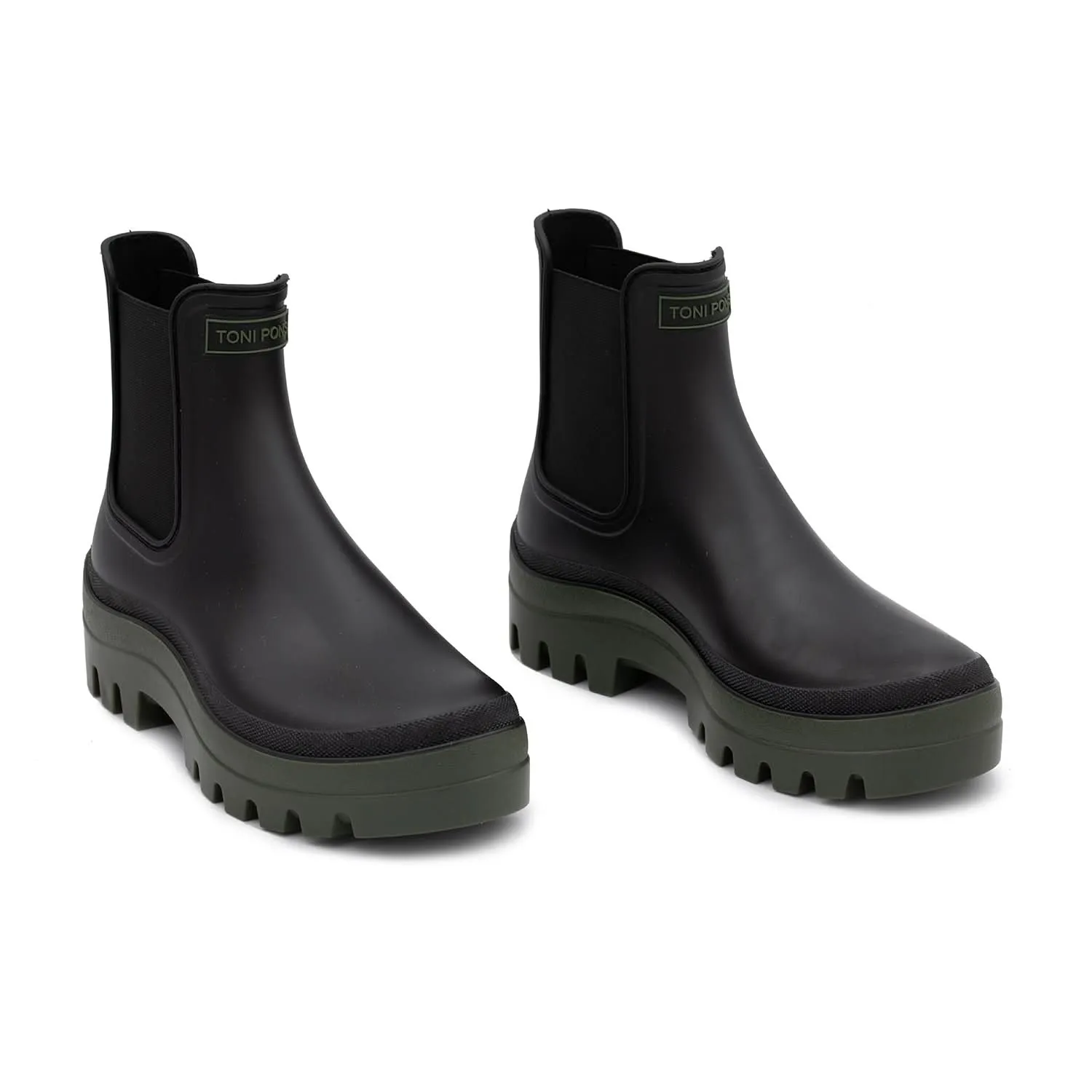 Rubber Chelsea Boots for Women - Covent