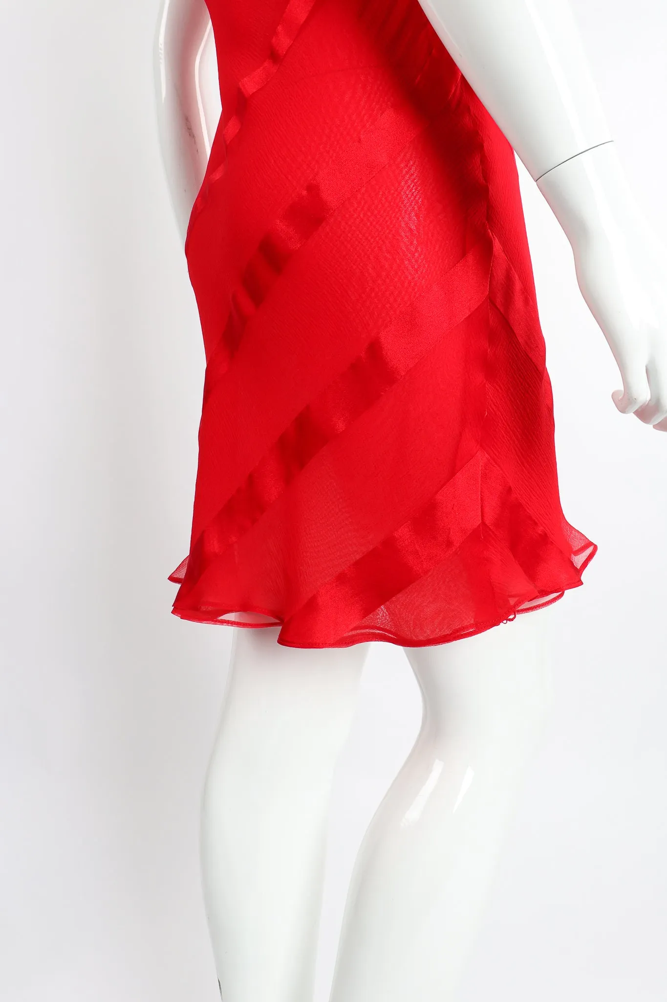 Ruffle Sleeve Dance Dress