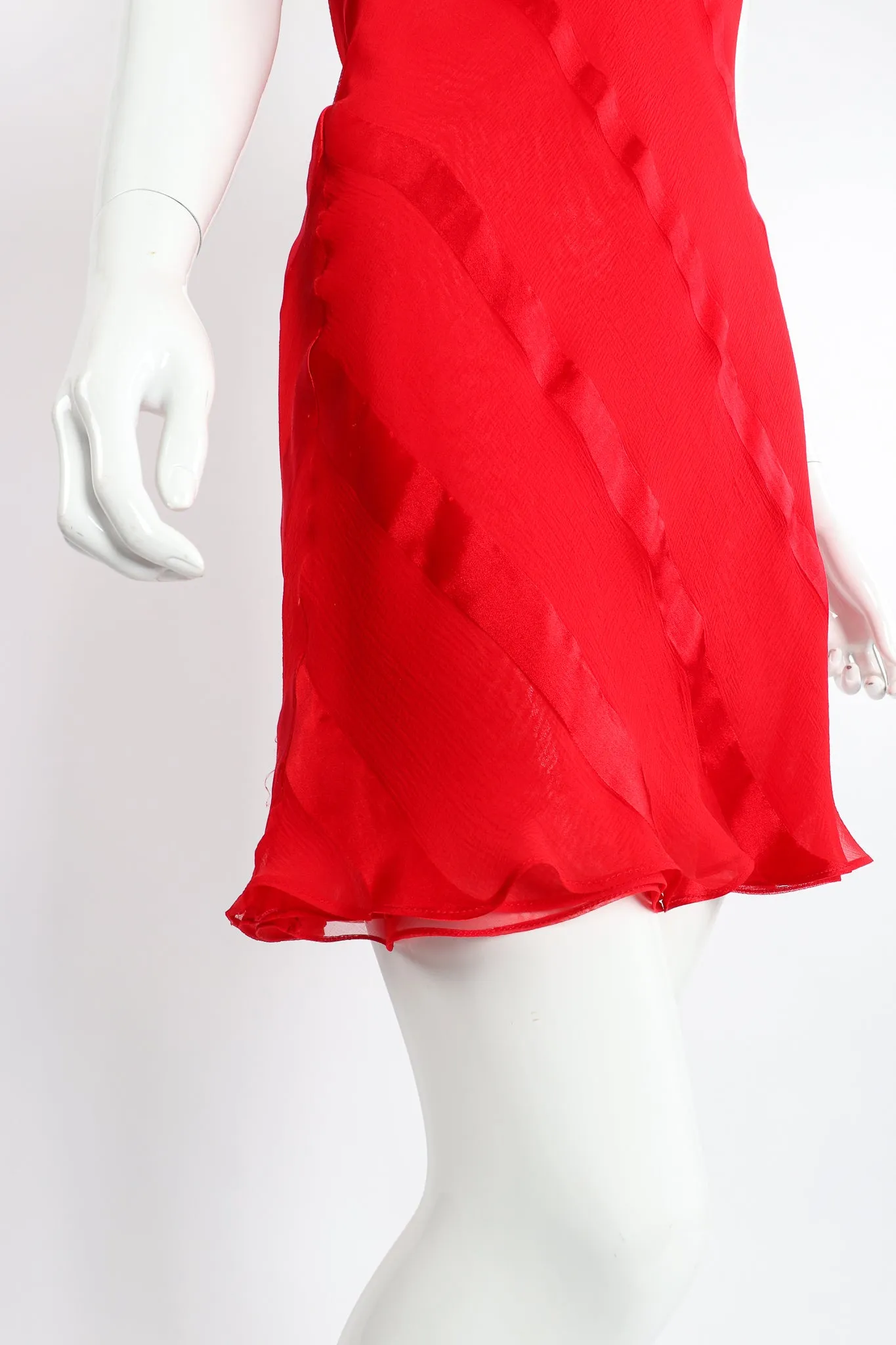Ruffle Sleeve Dance Dress
