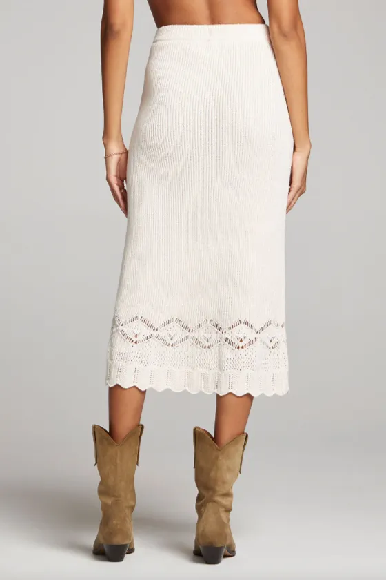 Saltwater Luxe - Suzi Midi Skirt | Natural