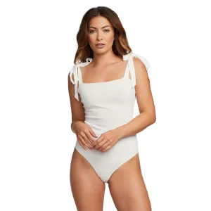 Saltwater Luxe Women's Tie Tank Bodysuit