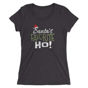 Santa's Favorite Ho women's t-shirt