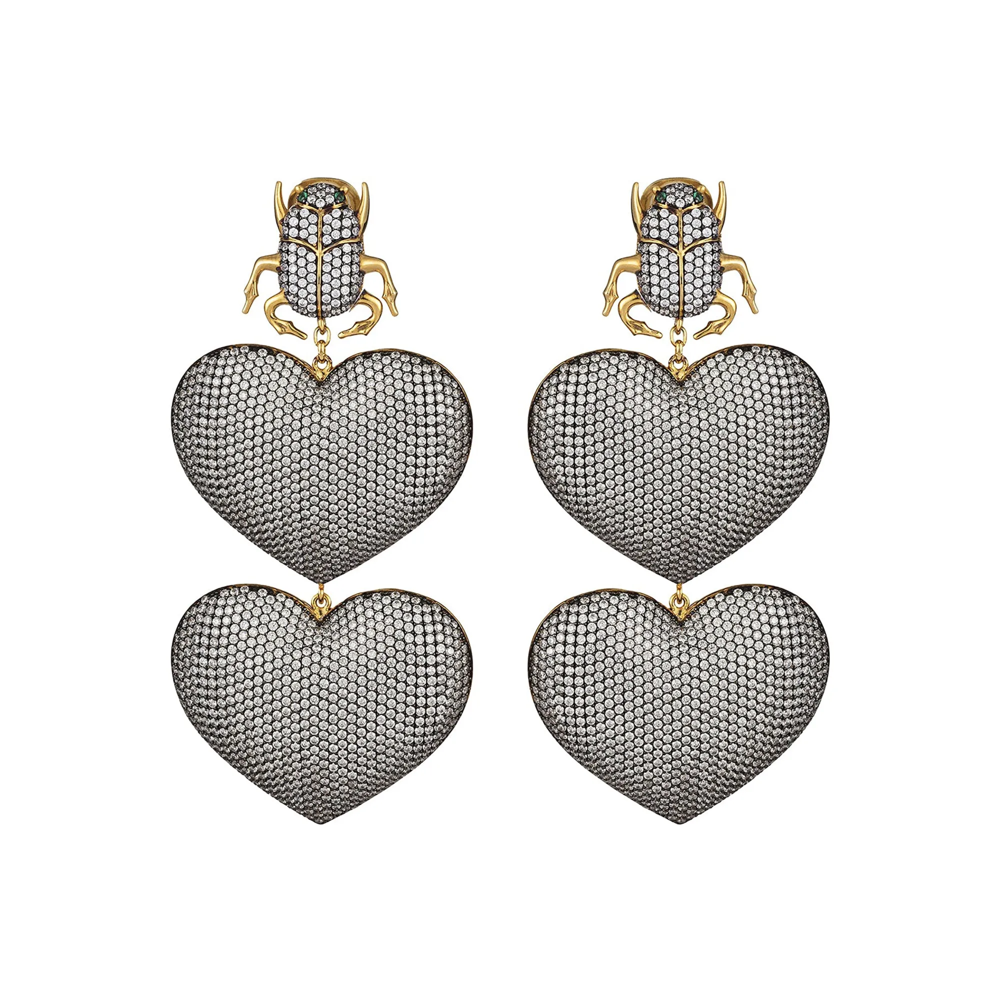 SCARAB IN LOVE EARRINGS