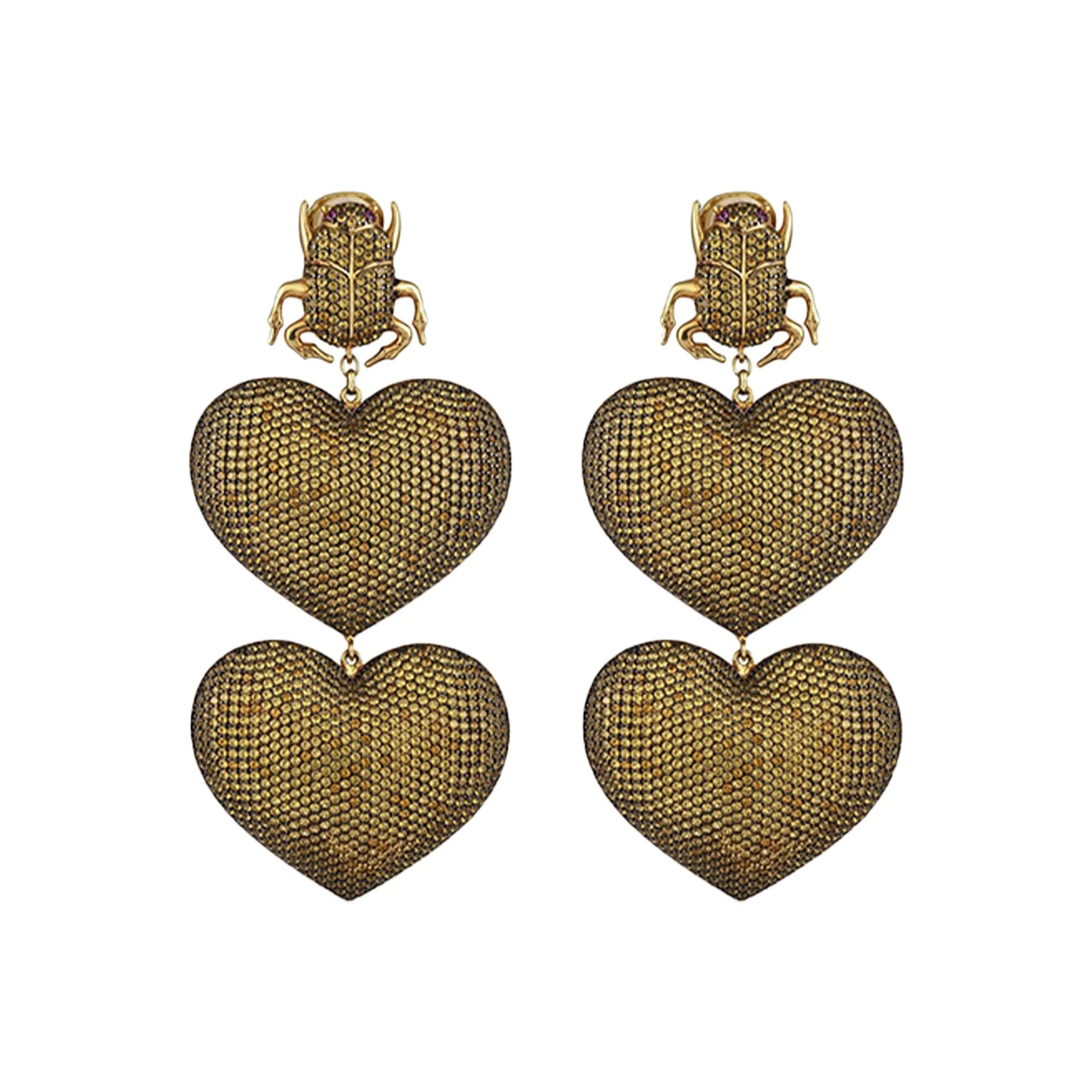 SCARAB IN LOVE EARRINGS