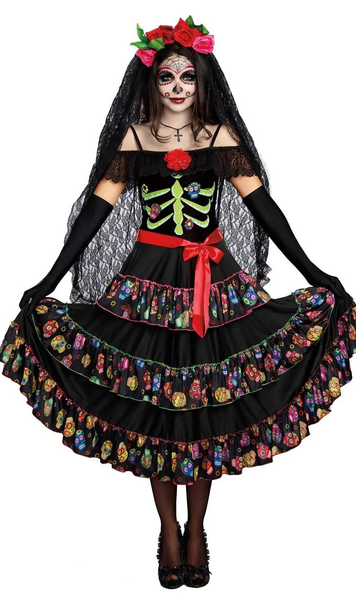 Sexy Lady of the Dead Women's Costume
