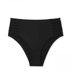 Shade & Shore Women's Caged High Waist Bikini Bottom