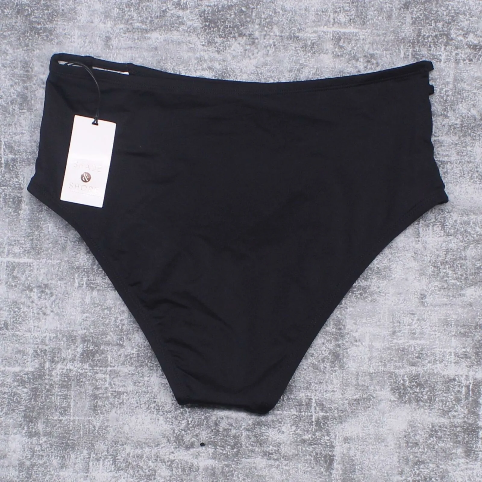 Shade & Shore Women's Caged High Waist Bikini Bottom