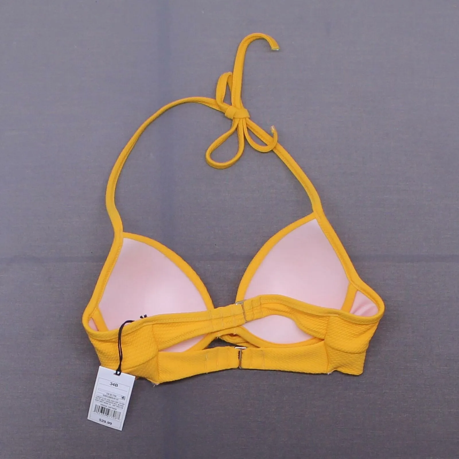Shade & Shore Women's Light Lift Textured Twist Front Bikini Top