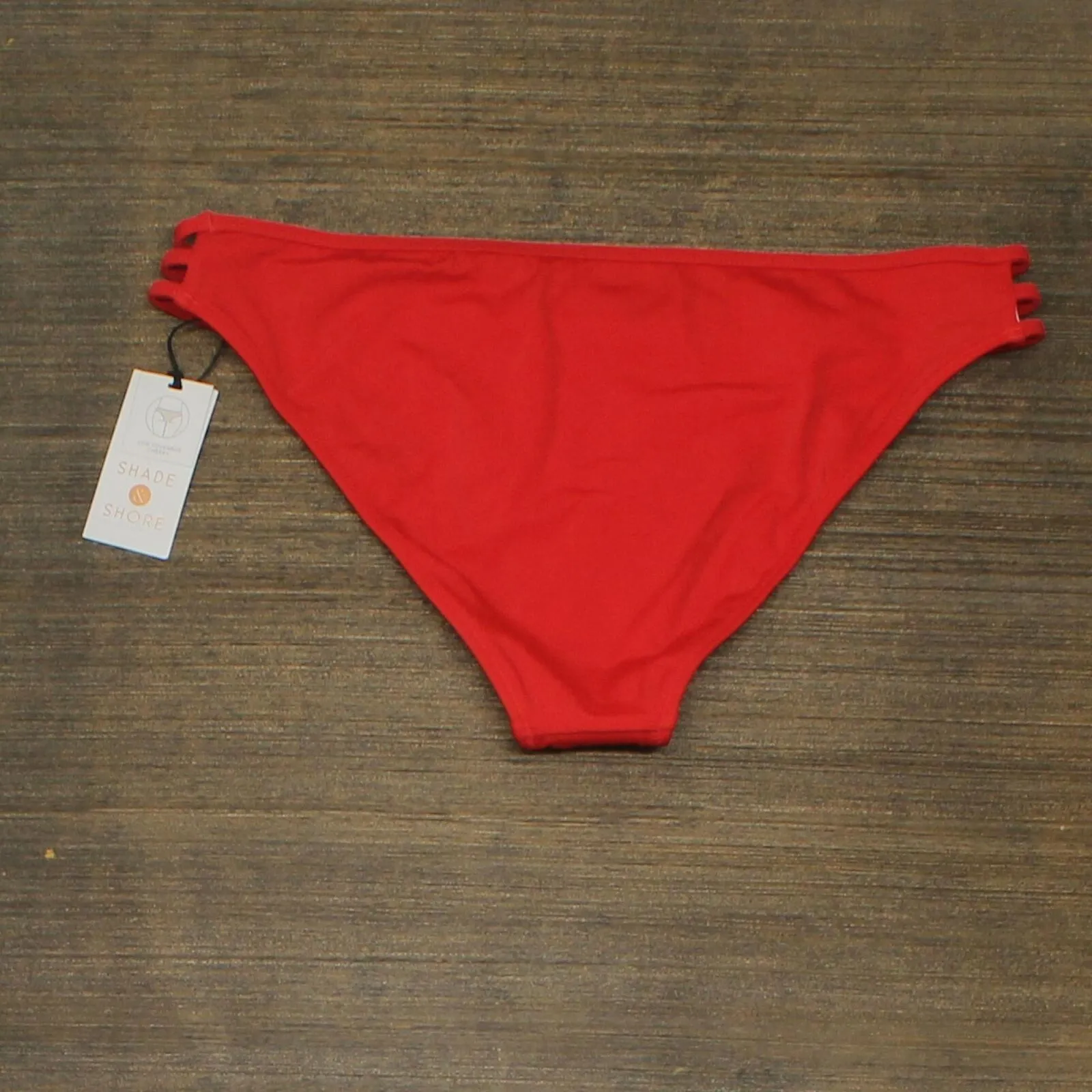 Shade & Shore Women's Strappy Side Cheeky Bikini Bottom AFP36