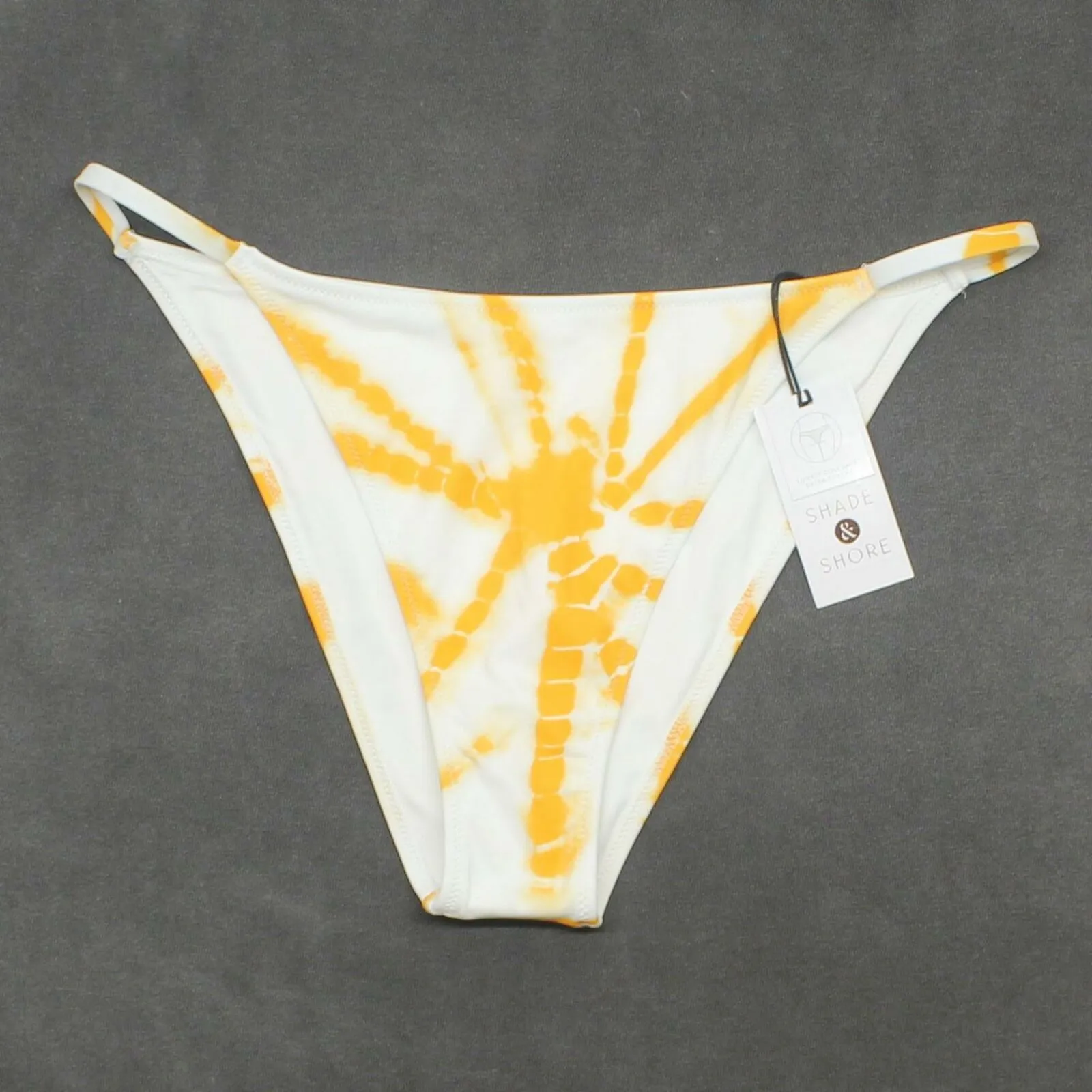 Shade & Shore Women's Strappy Side High Leg Extra Cheeky Bikini Bottom