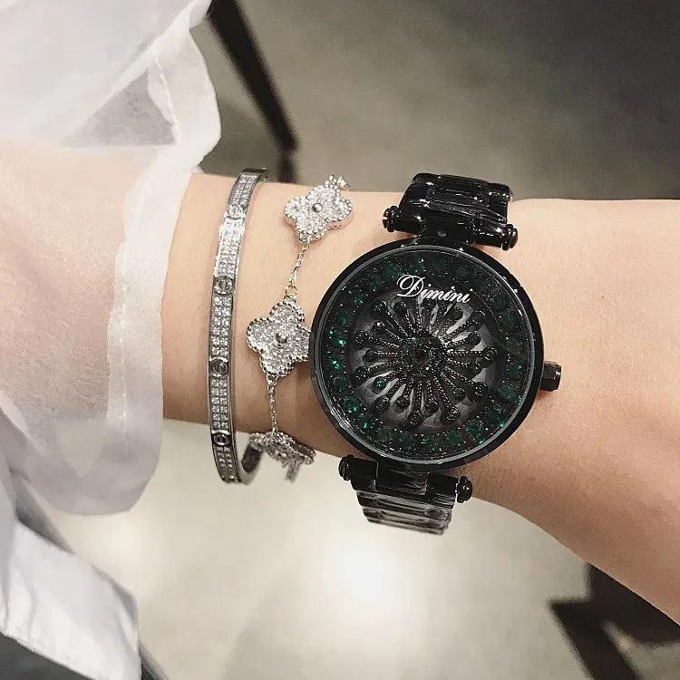 Shell Chassis With Diamond Women's Watch