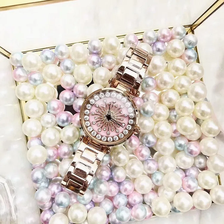 Shell Chassis With Diamond Women's Watch