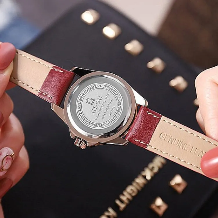 Shell Dial With Diamond Women's Watch