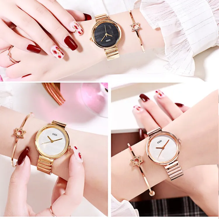 Simple Dial Without Scale Women's Watch