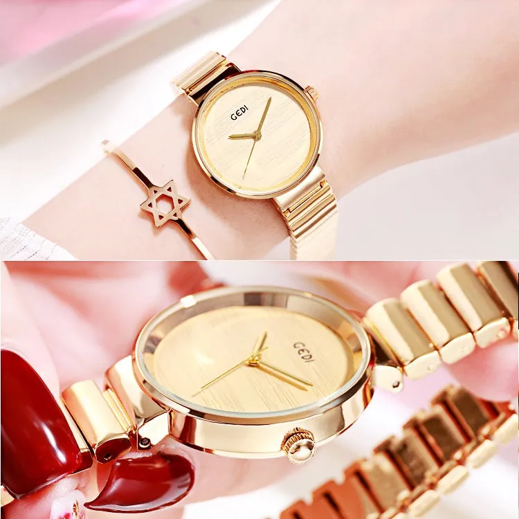 Simple Dial Without Scale Women's Watch