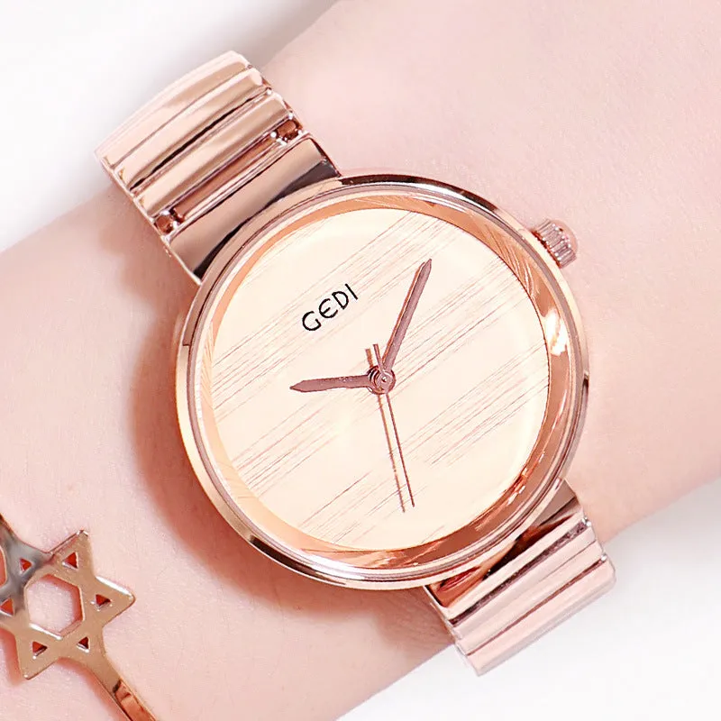Simple Dial Without Scale Women's Watch