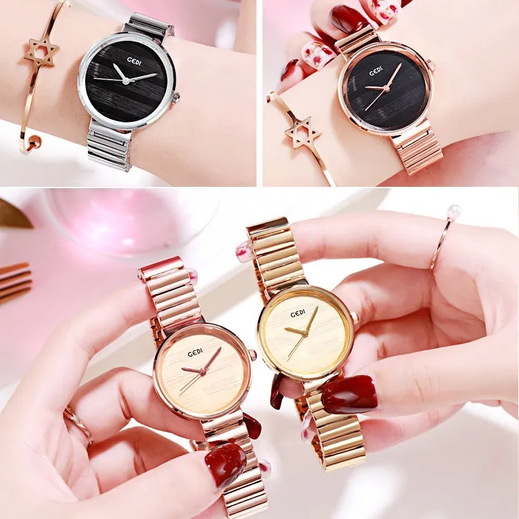 Simple Dial Without Scale Women's Watch