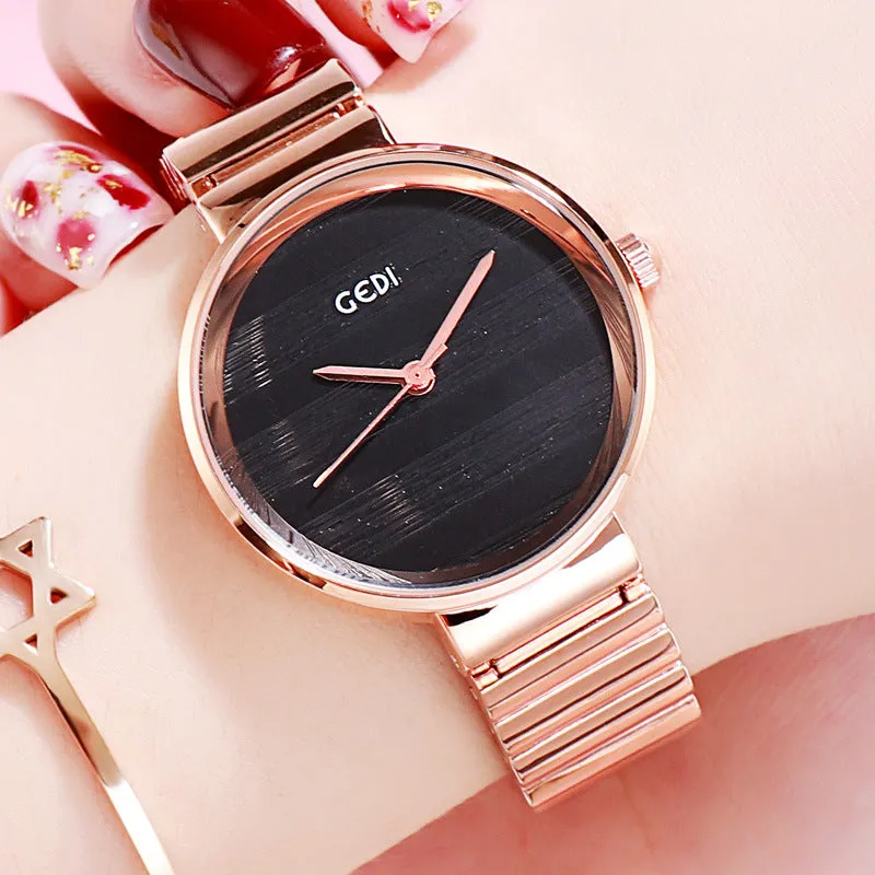 Simple Dial Without Scale Women's Watch