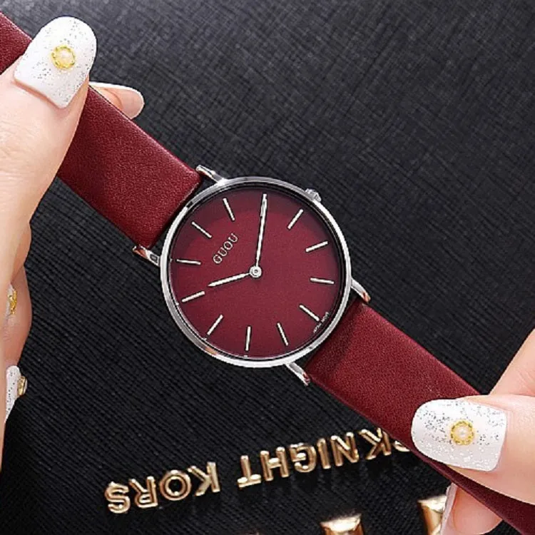 Simple Ultra-thin Strap Women's Watch
