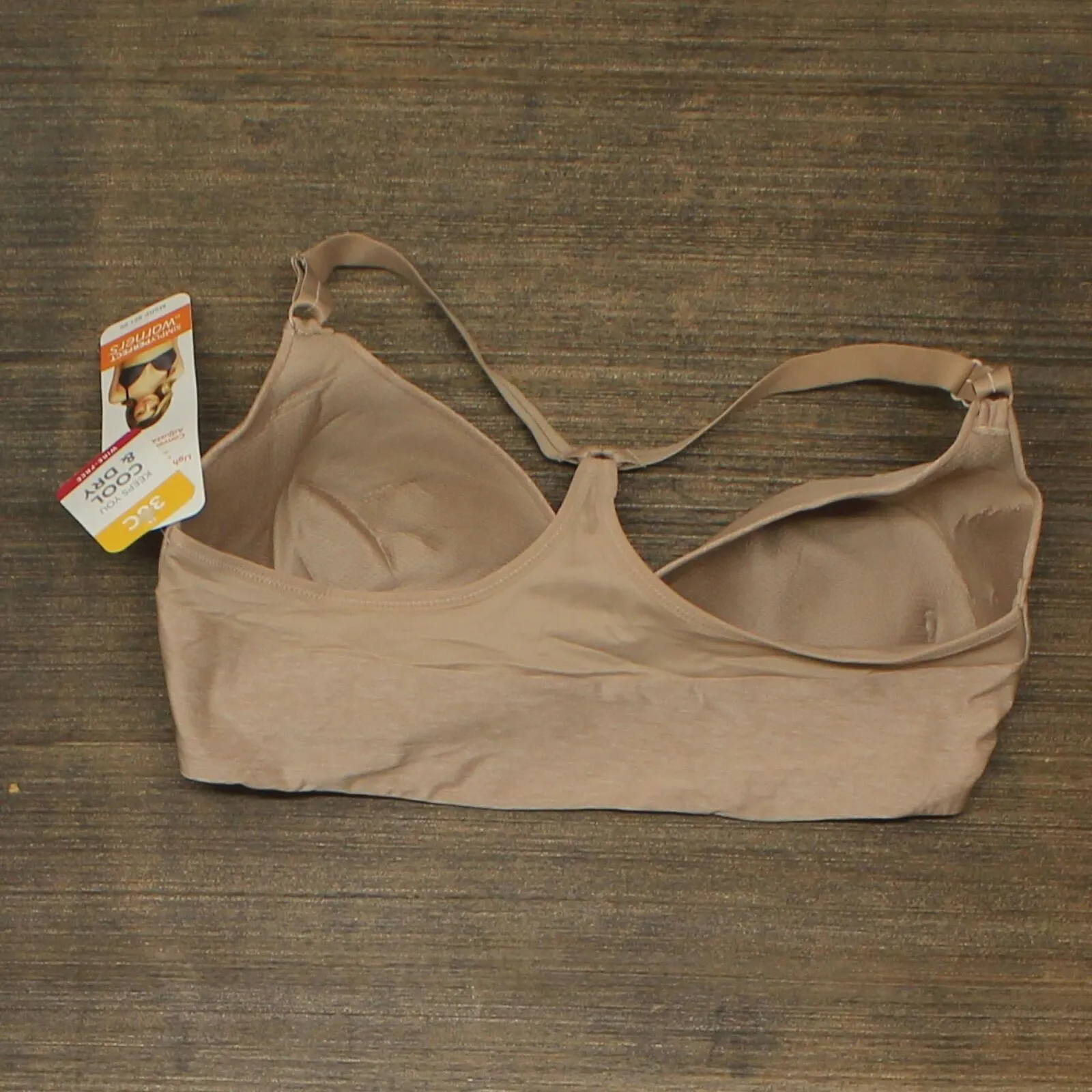 Simply Perfect by Warner's Women's Cooling Racerback Wirefree Bra RM4281T