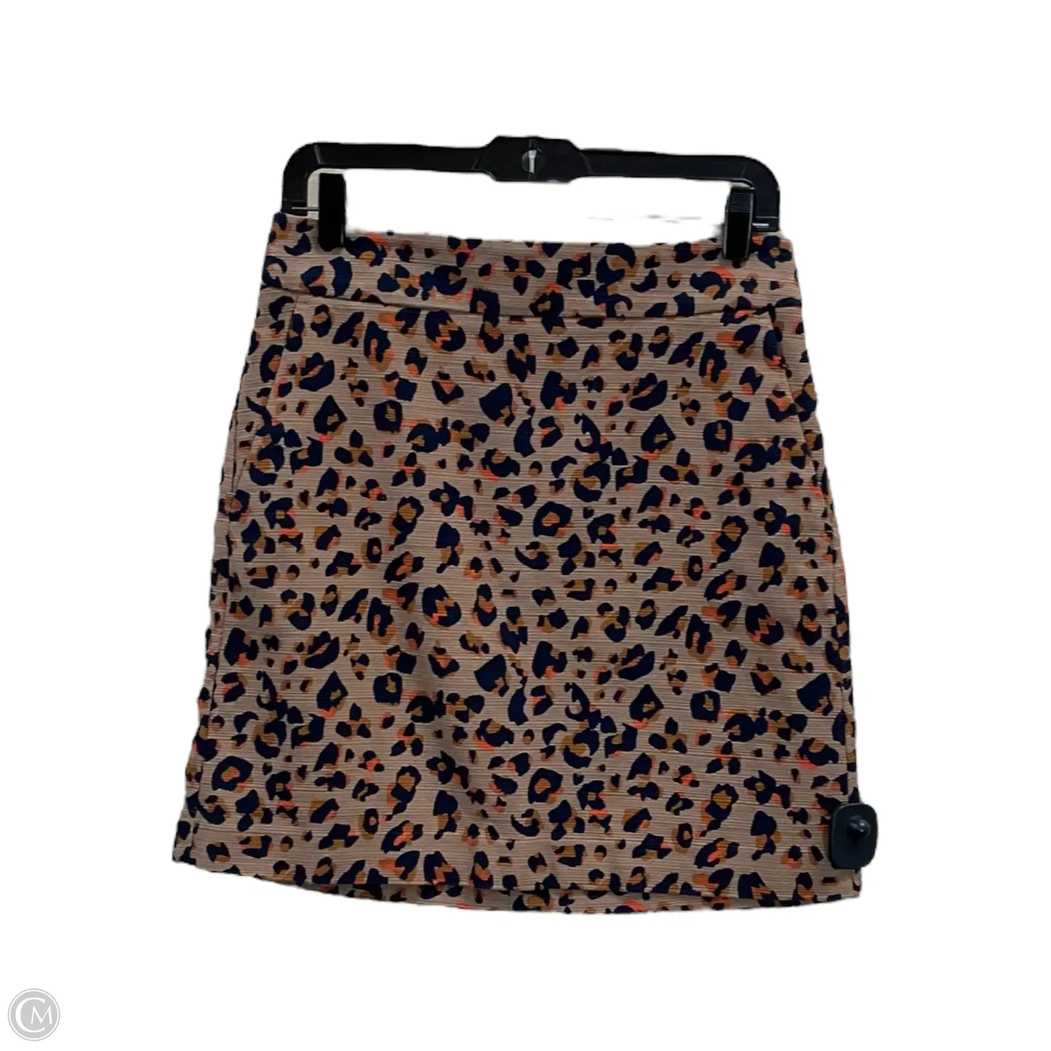 Skirt Mini & Short By Loft In Animal Print, Size: S