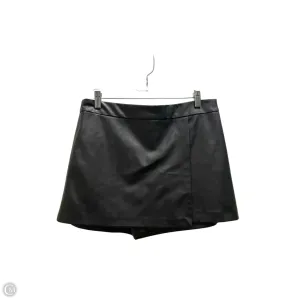 Skort By Zara In Black, Size: L