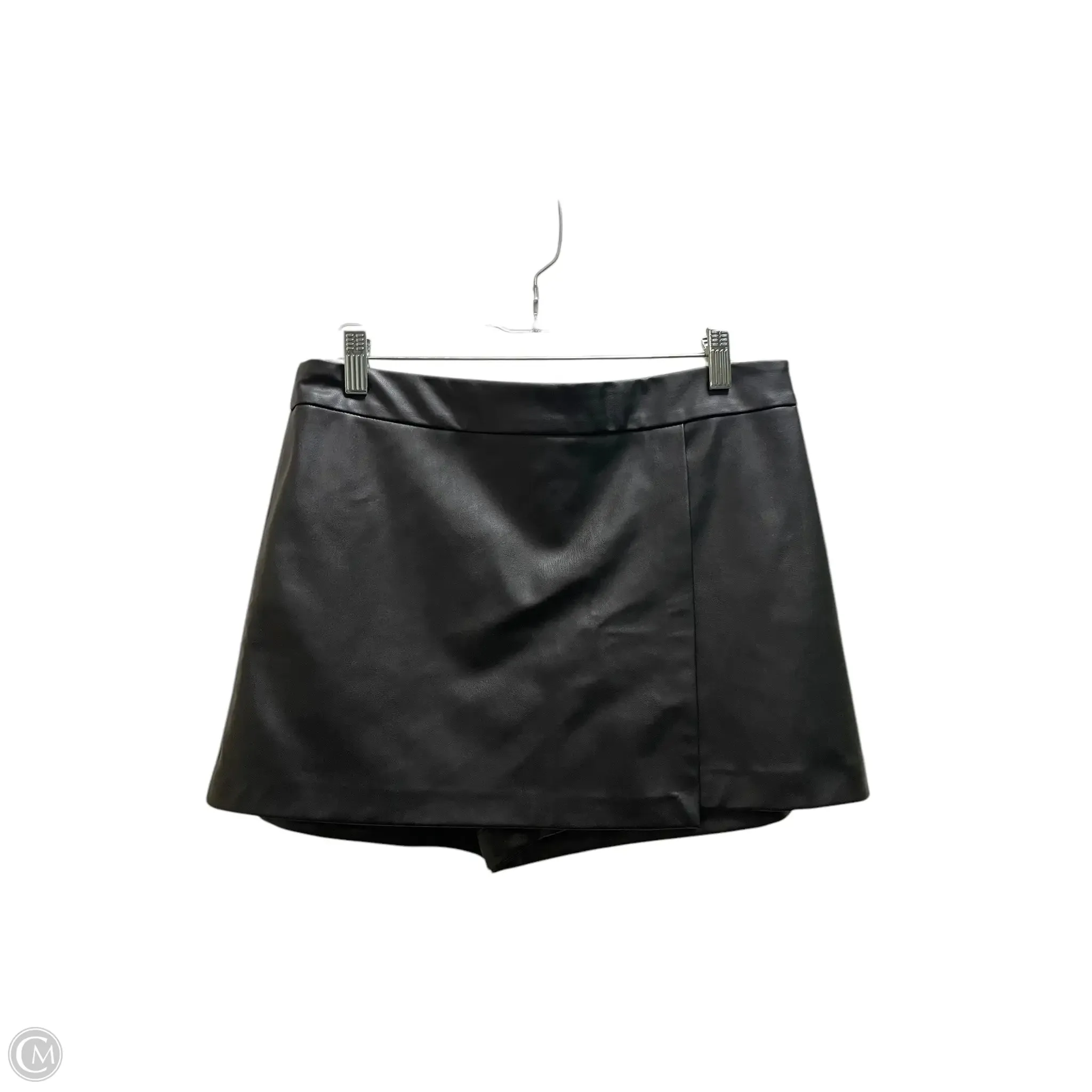 Skort By Zara In Black, Size: L