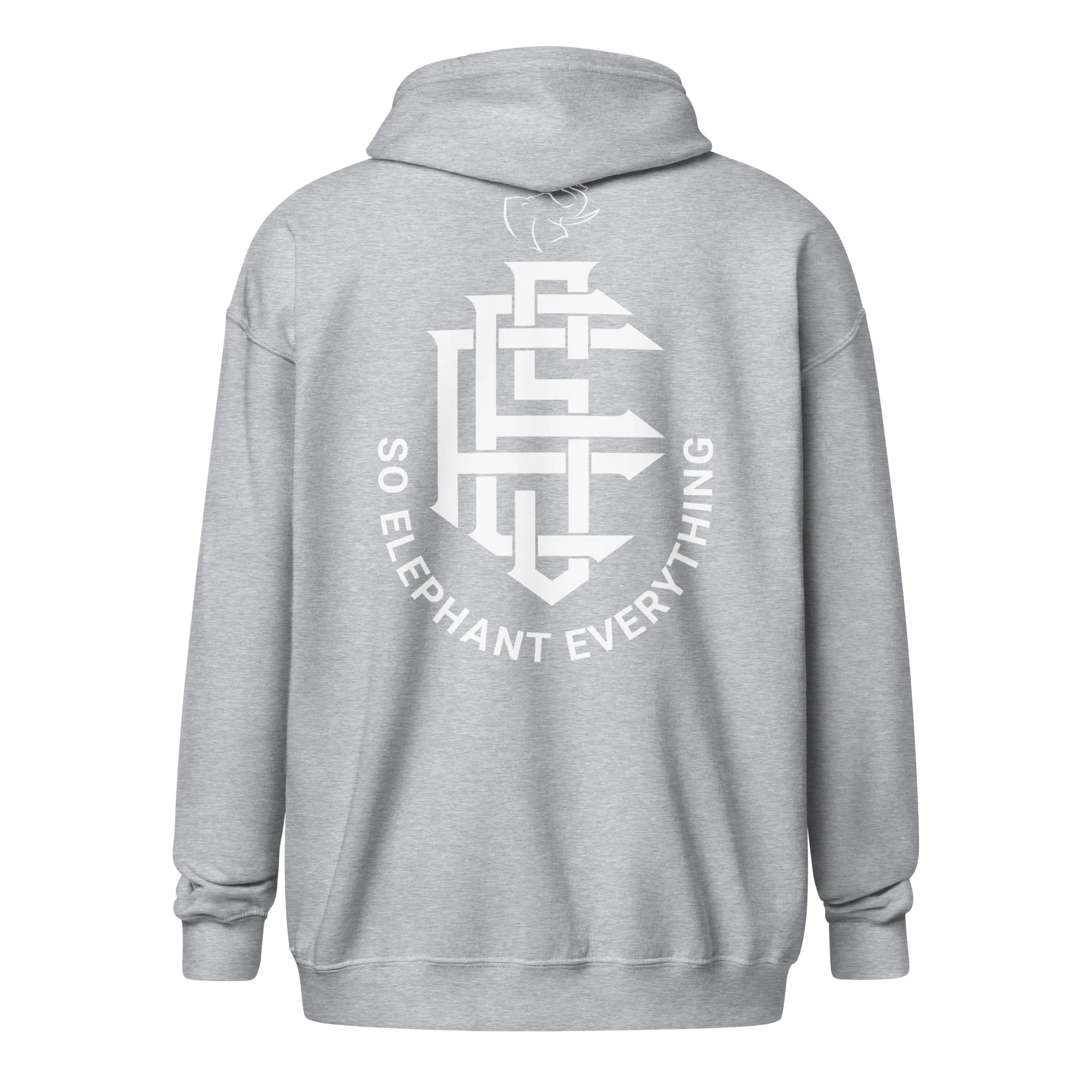 SO ELEPHANT WOMEN'S "EVERYTHING" ZIP UP EMBROIDERED FRONT LOGO