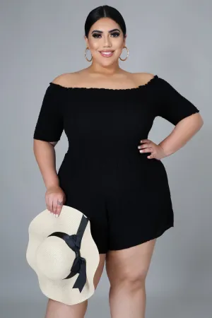 SO FLIRTY ROMPER | PLUS