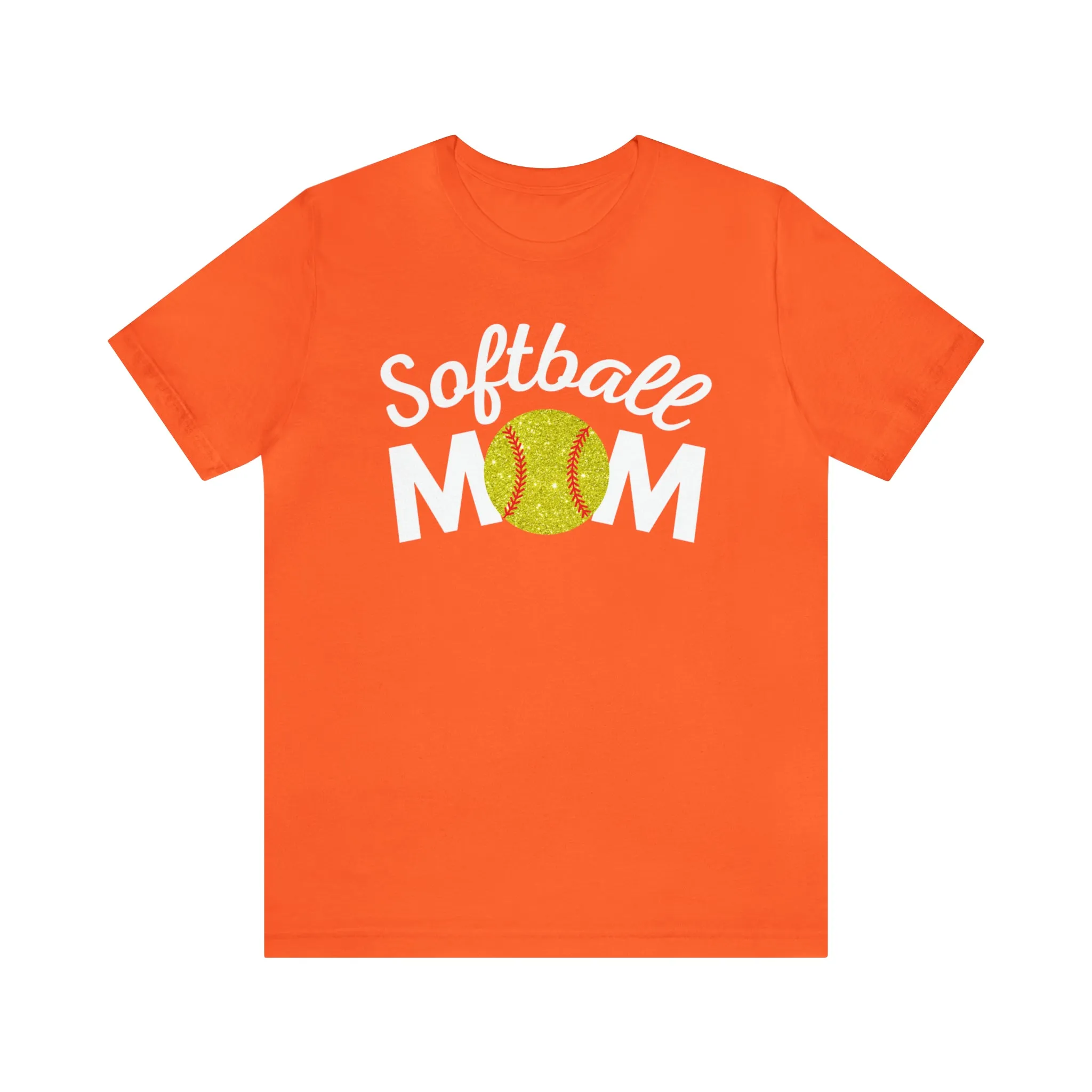 Softball Mom Shimmer Short Sleeve Tee