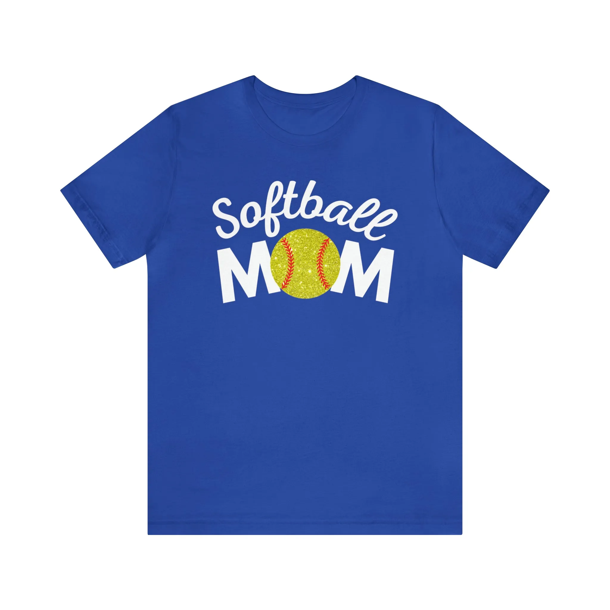Softball Mom Shimmer Short Sleeve Tee