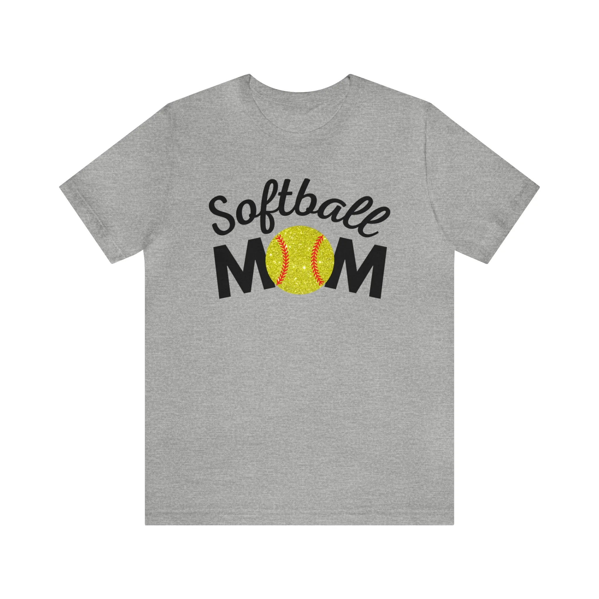 Softball Mom Shimmer Short Sleeve Tee
