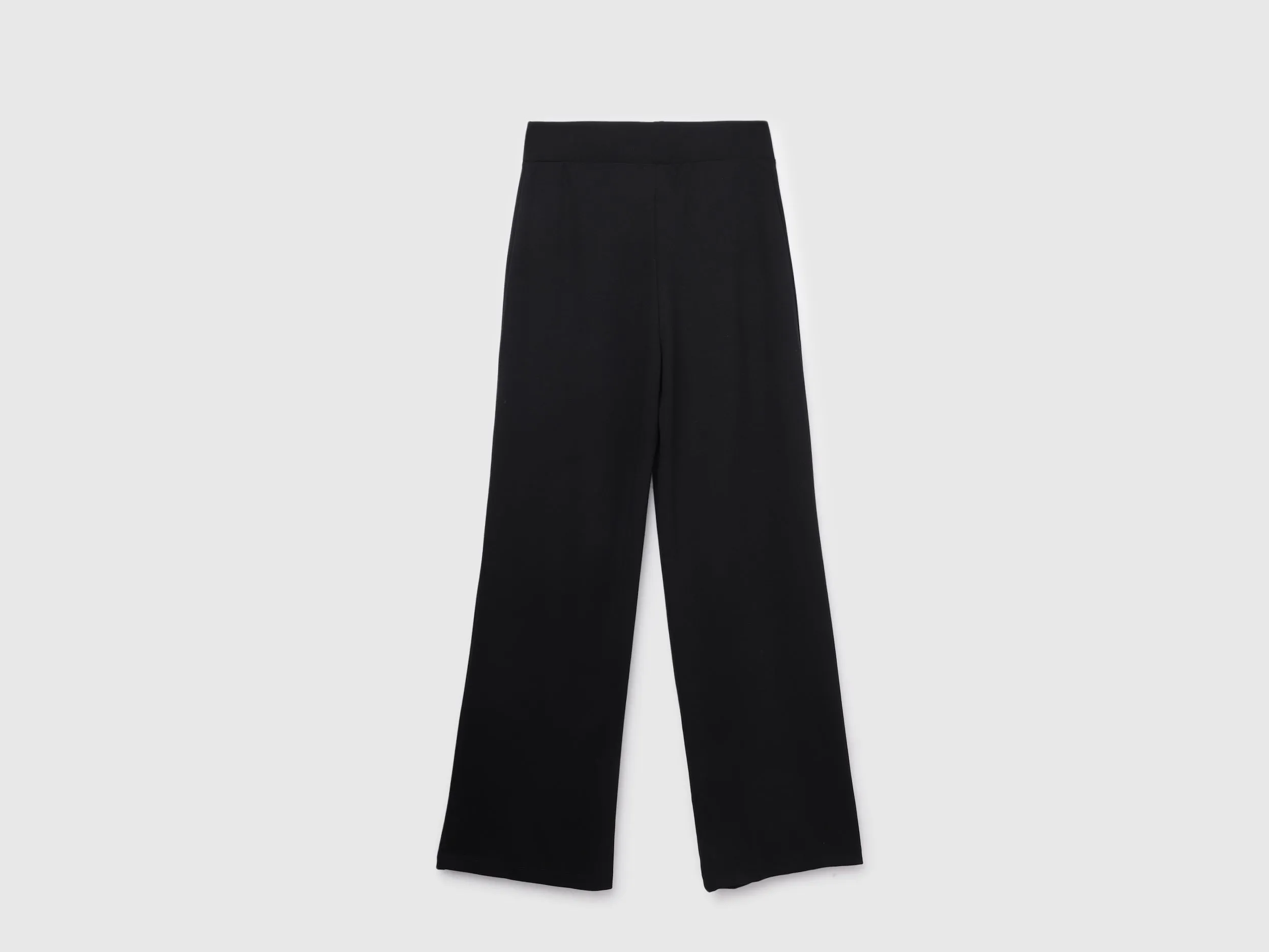 Solid Regular-Fit Trousers